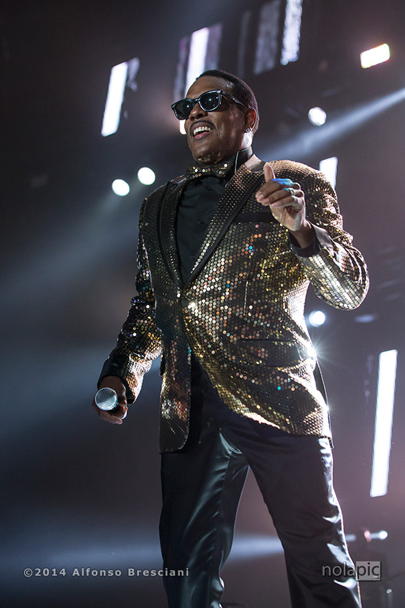 Charlie Wilson at Essence Fest in New Orleans. © 2014 Alfonso Bresciani. To license images from this event please contact ZUMAPress.com