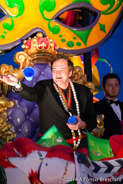  Quentin Tarantino Orpheus parade New Orleans